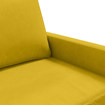 Poltrona Giallo 60 cm Velluto | homemem39