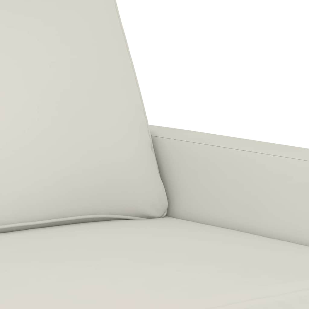 Poltrona Crema 60 cm Velluto | homemem39