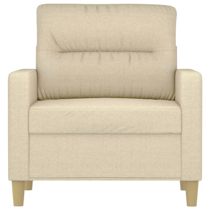 Poltrona Crema 60 cm in Tessuto - homemem39