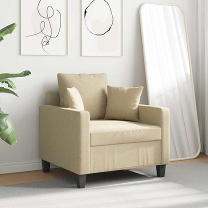 Poltrona Crema 60 cm in Tessuto