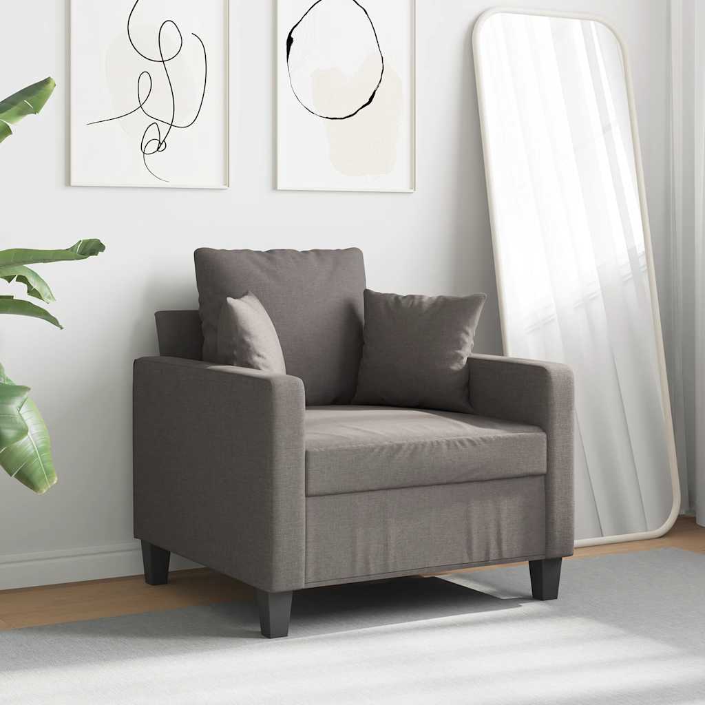 Poltrona Tortora 60 cm in Tessuto | homemem39