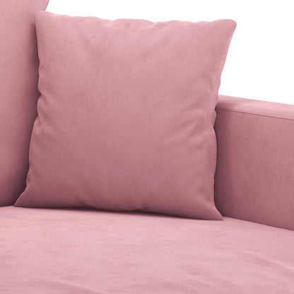 Divano a 3 Posti rosa 180 cm in Velluto | homemem39