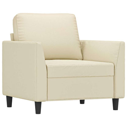 Poltrona Crema 60 cm in Similpelle | homemem39