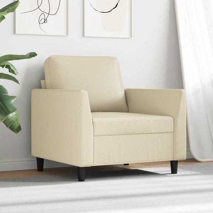 Poltrona Crema 60 cm in Similpelle | homemem39
