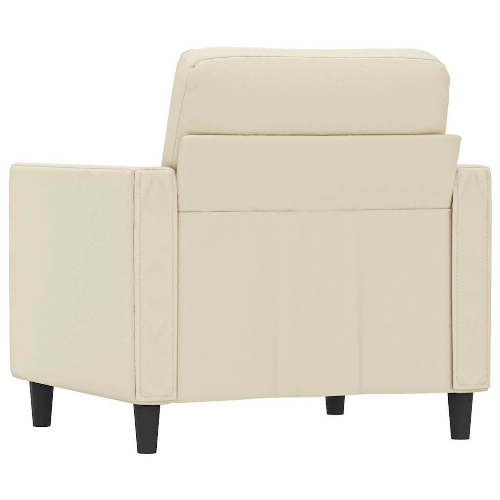 Poltrona Crema 60 cm in Similpelle | homemem39