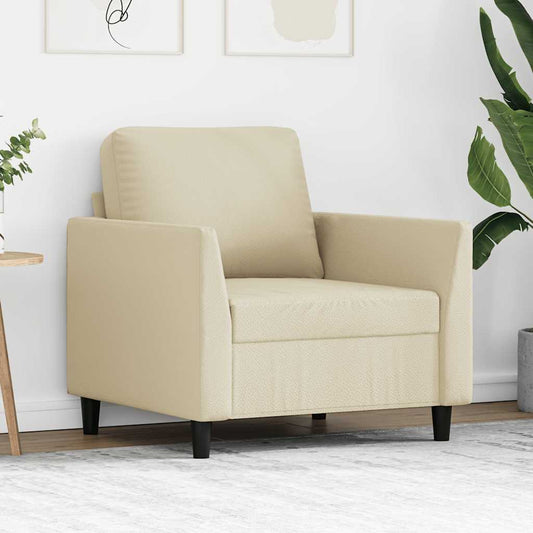 Poltrona Crema 60 cm in Similpelle | homemem39
