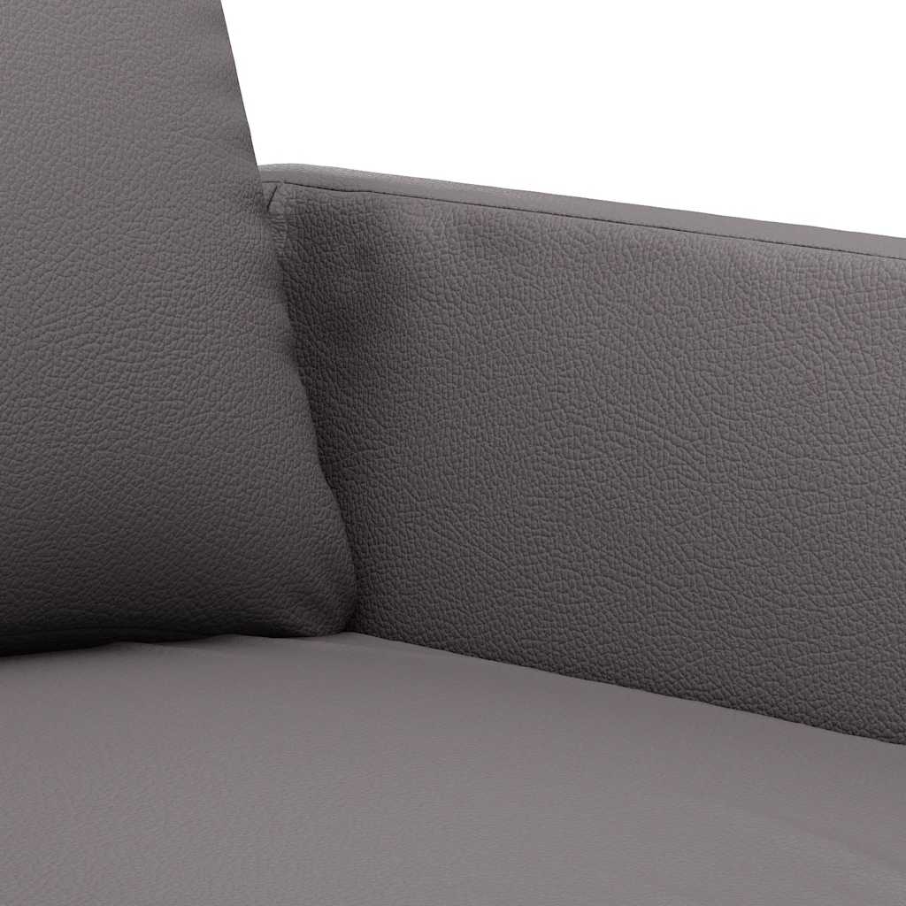 Poltrona Grigia 60 cm in Similpelle | homemem39