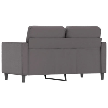 Divano a 2 Posti Grigio 120 cm in Similpelle - homemem39