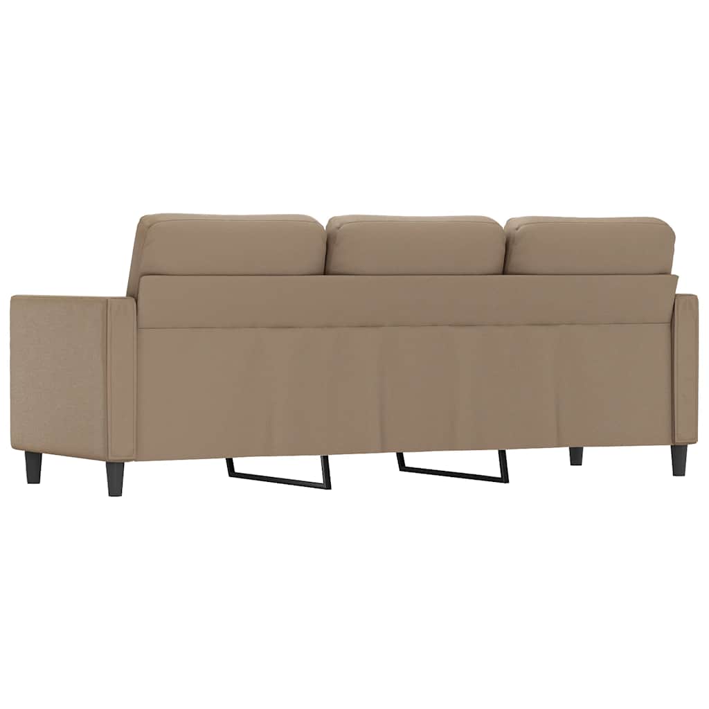 Divano a 3 Posti Cappuccino 180 cm in Similpelle | homemem39