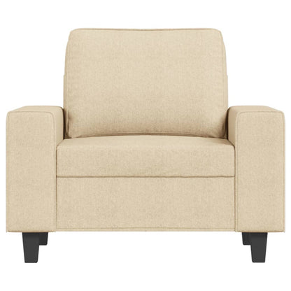 Poltrona Crema 60 cm in Tessuto | homemem39