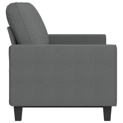 Divano a 3 Posti Grigio Chiaro 180 cm in Tessuto