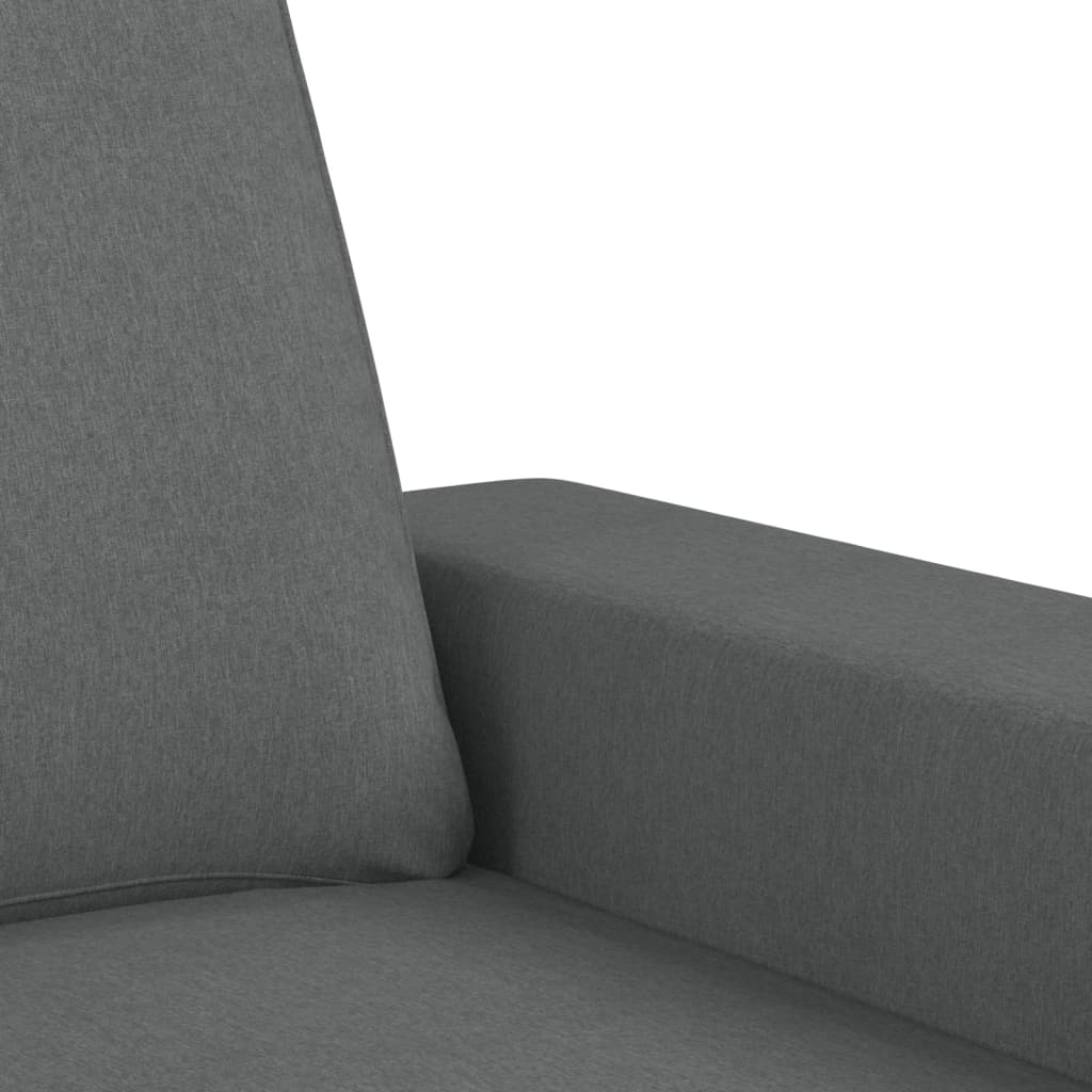 Divano a 3 Posti Grigio Chiaro 180 cm in Tessuto