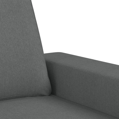 Divano a 3 Posti Grigio Chiaro 180 cm in Tessuto