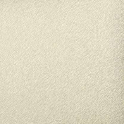 Cream 2-Seater Sofa 140 cm in imitation leather