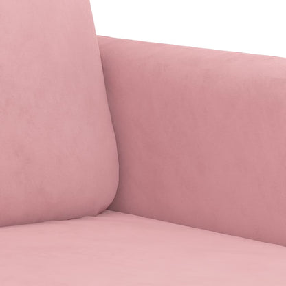 Poltrona Rosa 60 cm Velluto | homemem39