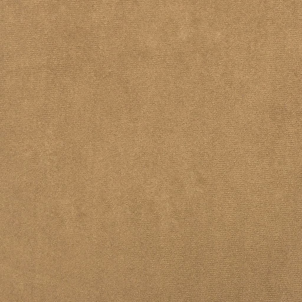 Poltrona Marrone 60 cm Velluto - homemem39