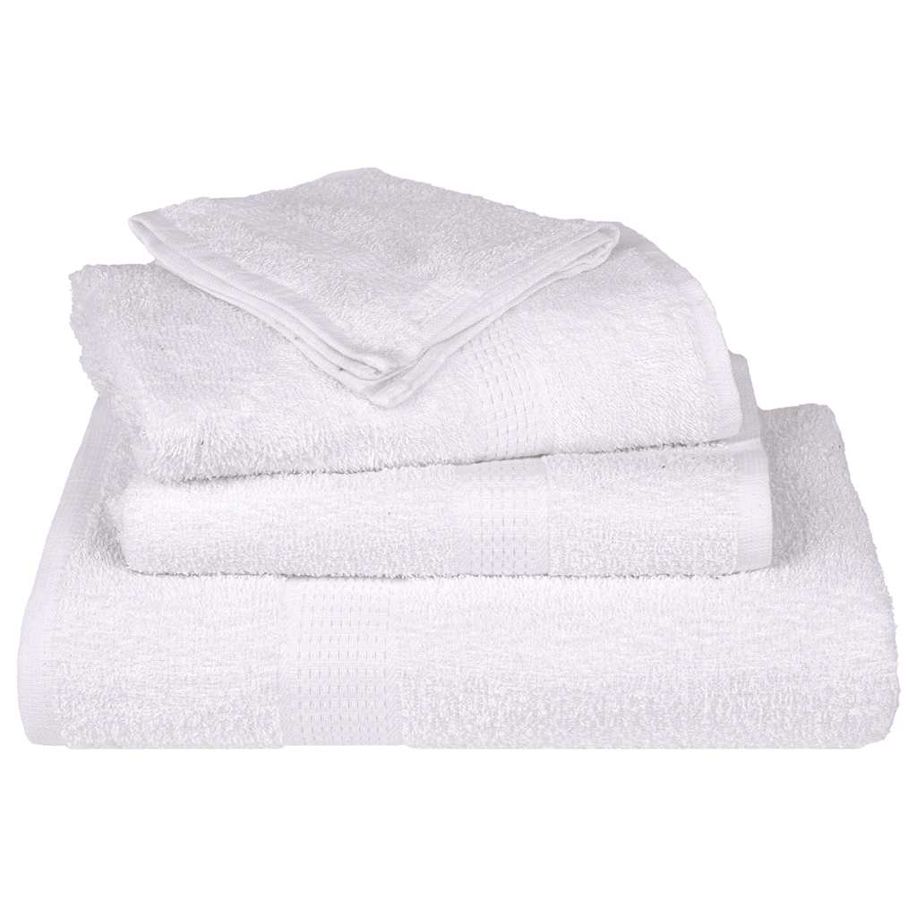 Salviette 2 pz Bianche 15x21 cm 360 g/m² 100% Cotone