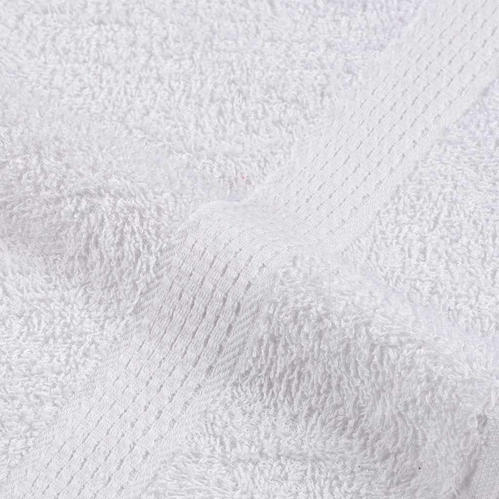 Salviette 10 pz Bianche 15x21 cm 360 g/m² 100% Cotone