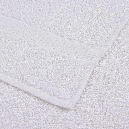 Asciugamani per Sapone 2 pz Bianco 30x30cm 360 g/m² 100% Cotone