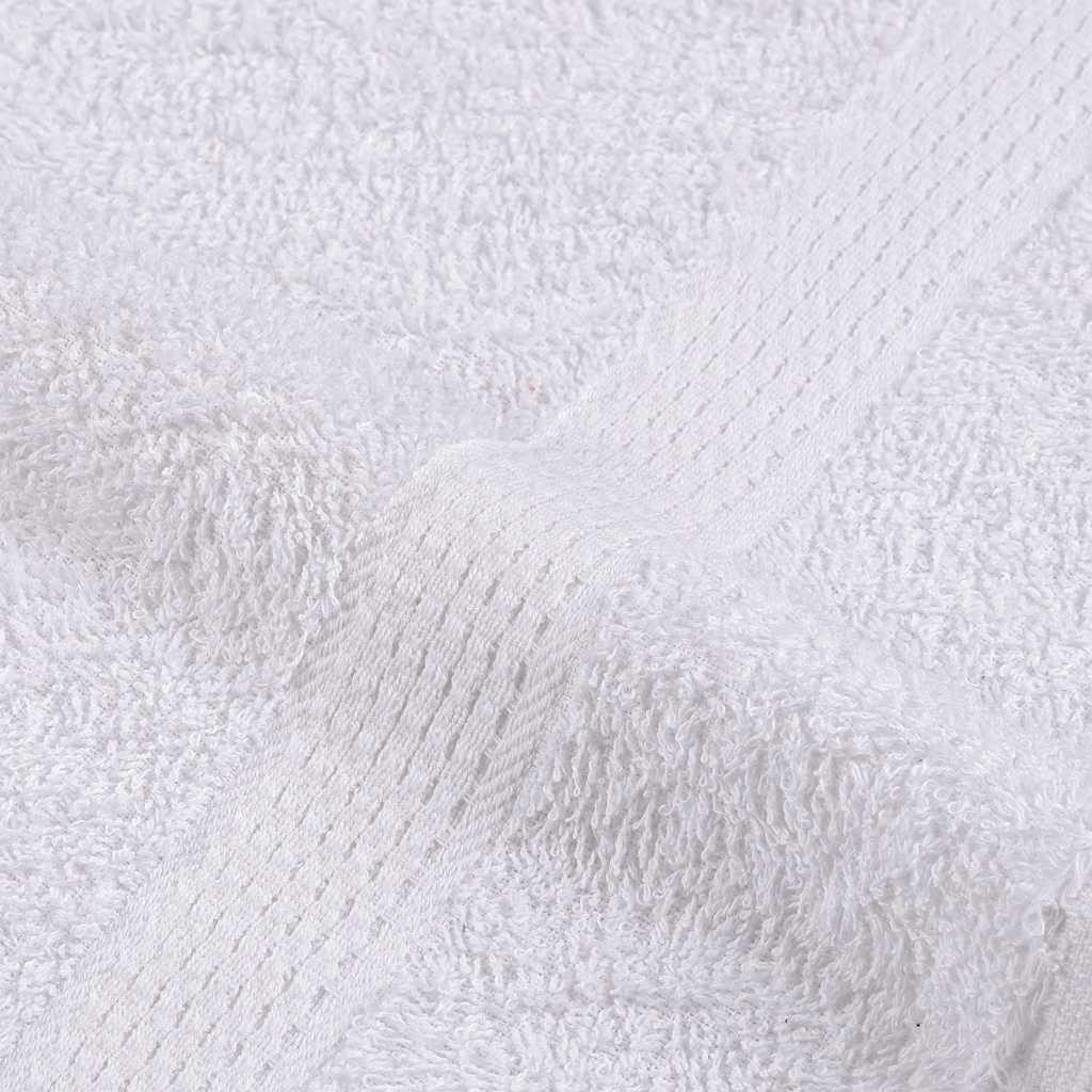 Asciugamani Ospiti 4 pz Bianco 30x50 cm 360 g/m² 100% Cotone