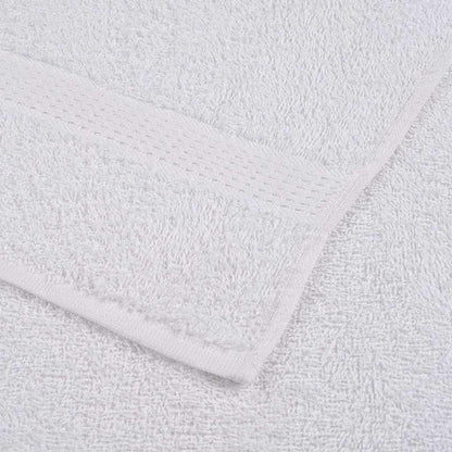 Asciugamani Ospiti 10 pz Bianco 30x50 cm 360 g/m² 100% Cotone