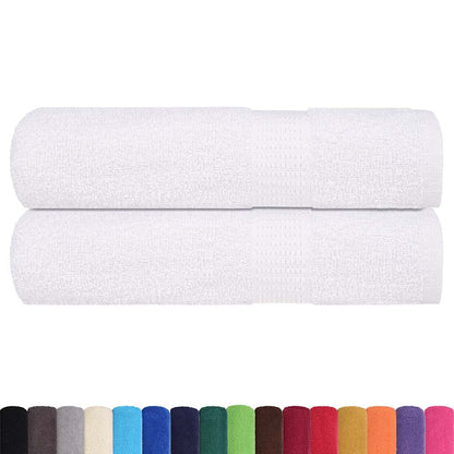 Asciugamani FROGN 2 pz Bianco 50x100 cm 360 g/m²