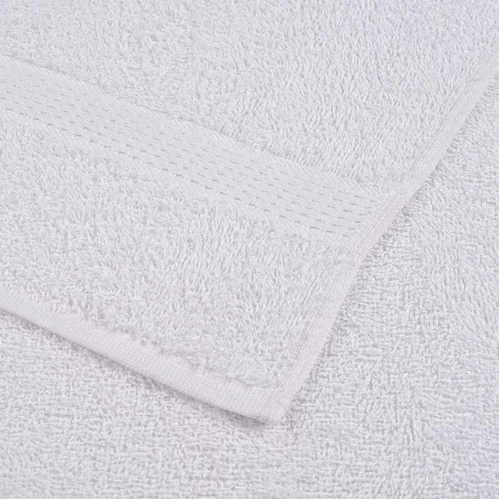 Asciugamani da doccia FROGN 4 pz Bianco 70x140 cm 360 g/m²
