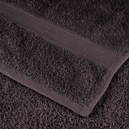 Asciugamani 50 pz Antracite 50x100 cm 360 g/m² 100% Cotone