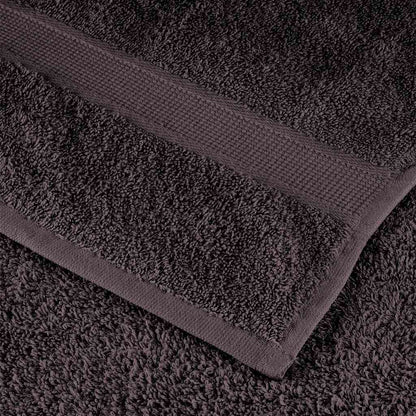 Asciugamani 25 pz Antracite 100x200 cm 360 g/m² 100% Cotone