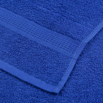 Asciugamani Doccia 2 pz Blu 70x140 cm 360 g/m² 100% Cotone