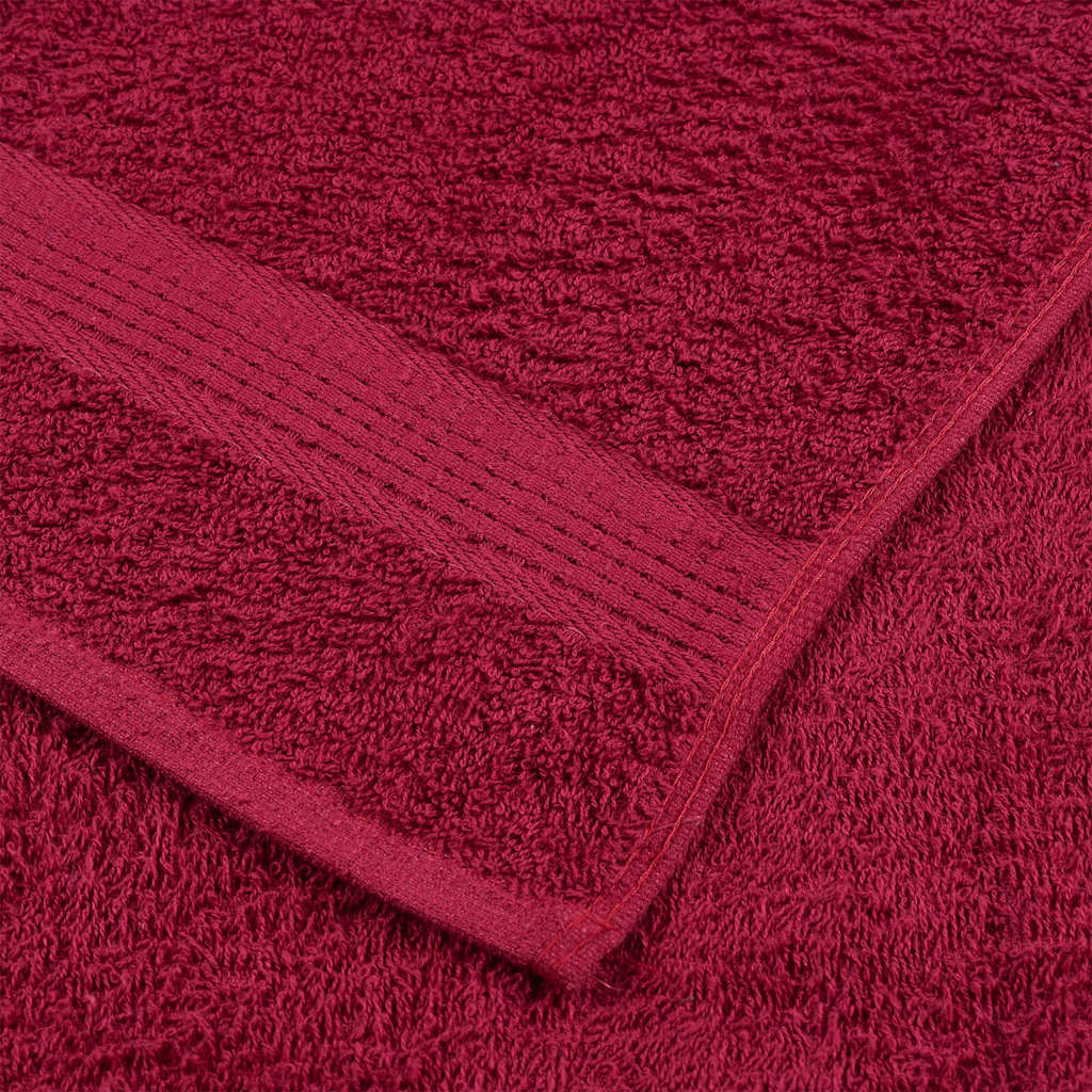 Asciugamani per ospiti FROGN 4 pz Bordeaux 30x50 cm 360 g/m²
