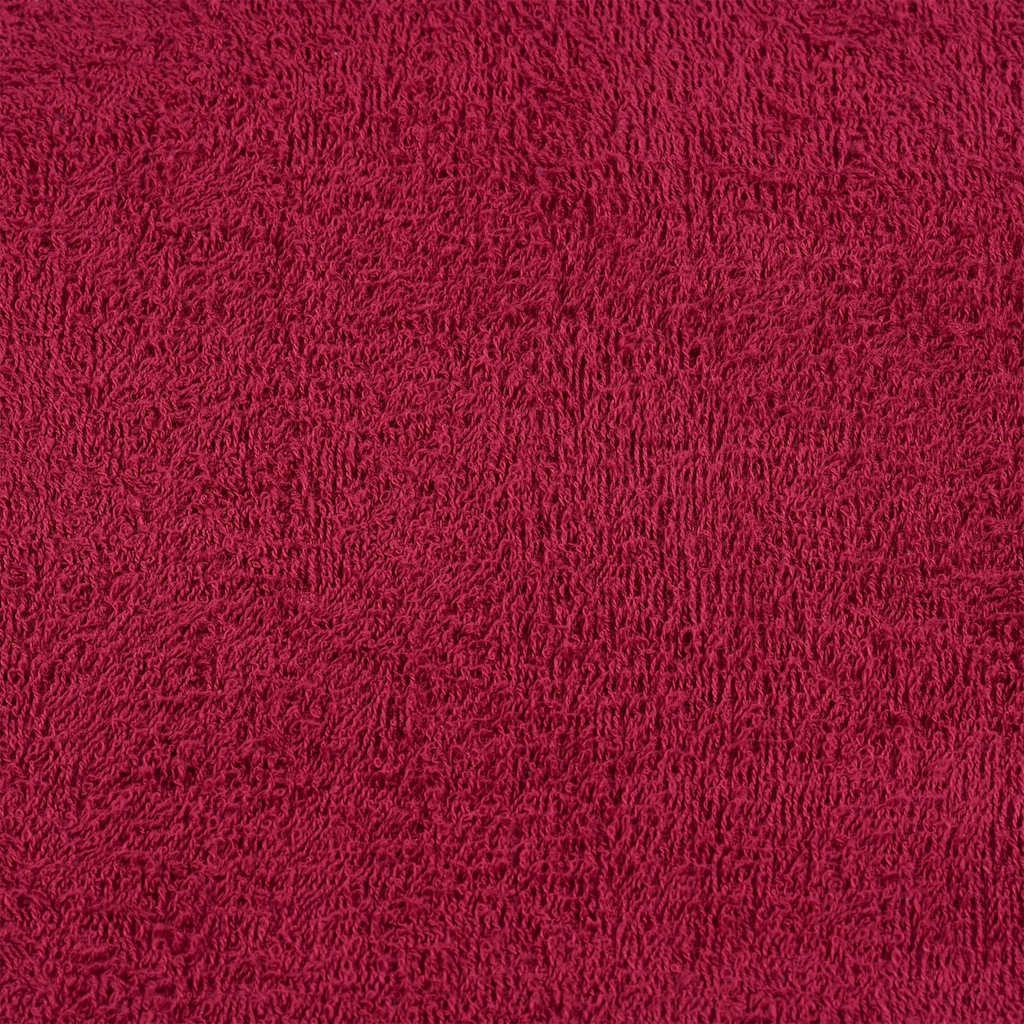 Asciugamani Doccia 2 pz Bordeaux 70x140 cm 360 g/m² 100% Cotone