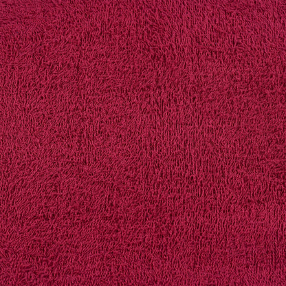 Asciugamani Doccia 2 pz Bordeaux 70x140 cm 360 g/m² 100% Cotone