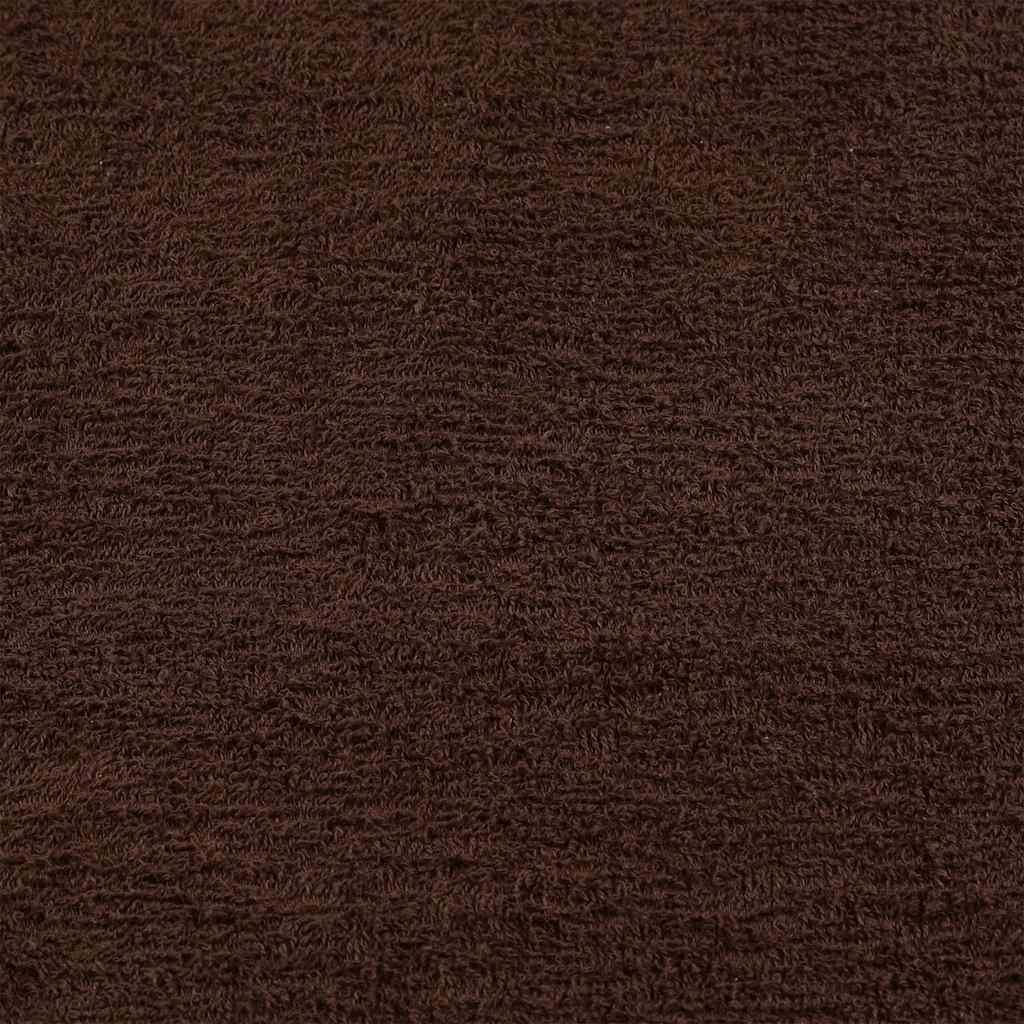 Asciugamani per ospiti FROGN 4 pz Marrone 30x50 cm 360 g/m²