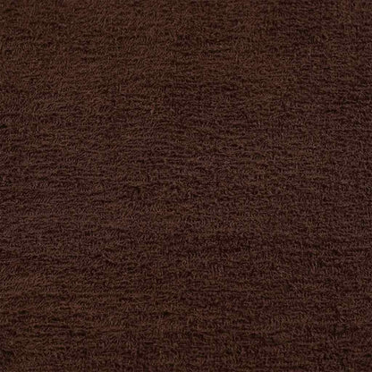 Asciugamani Ospiti 10 pz Marrone 30x50 cm 360 g/m² 100% Cotone