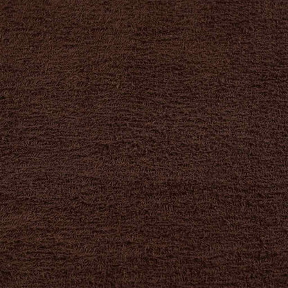 Asciugamani 2 pz Marrone 50x100 cm 360 g/m² 100% Cotone - homemem39