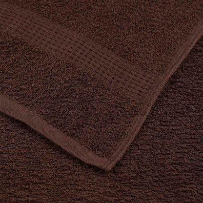 Asciugamani FROGN 2 pz Marrone 50x100 cm 360 g/m²