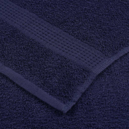 Asciugamani da bagno FROGN 4 pz Blu navy 30x30 cm 360 g/m²