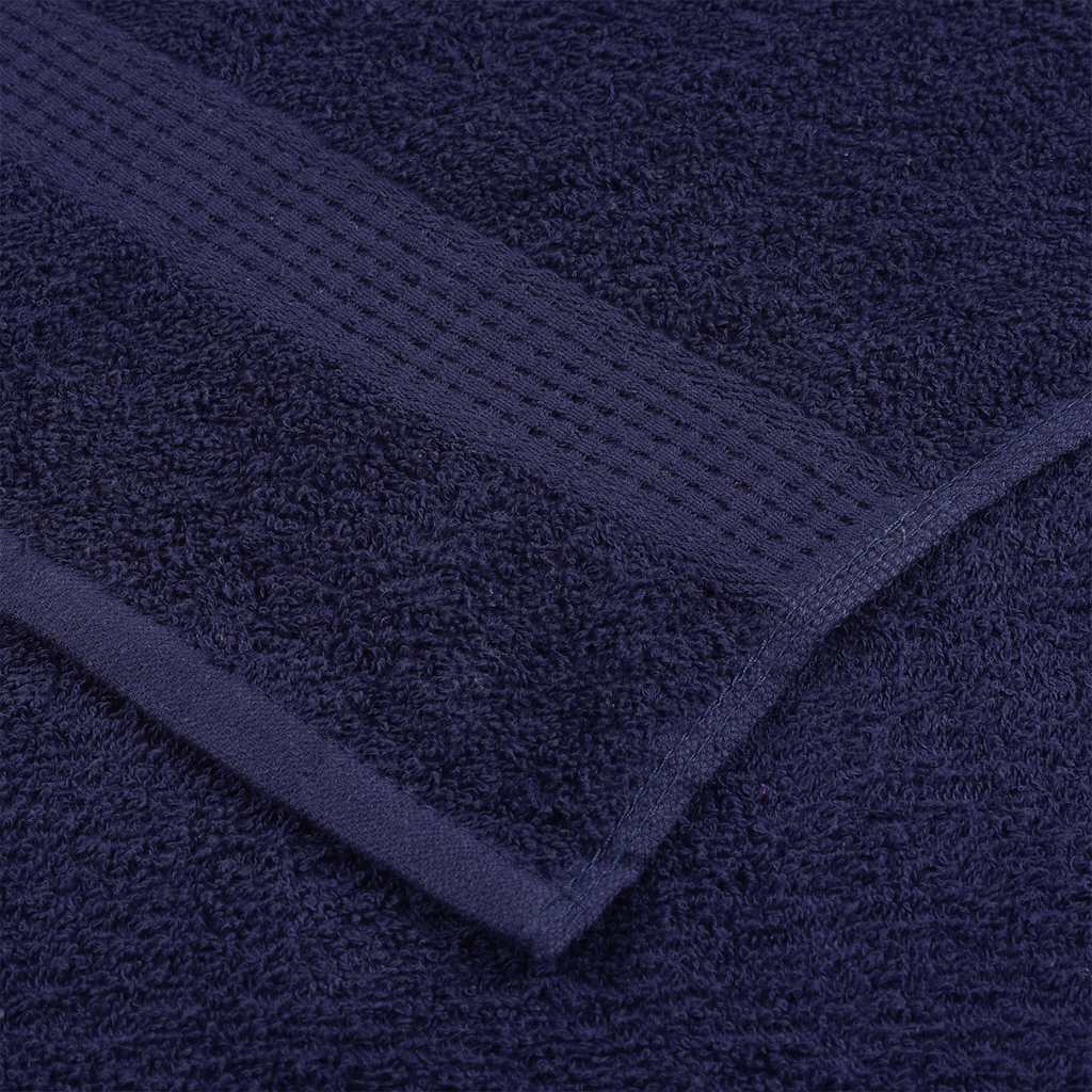 Asciugamani per ospiti FROGN 10 pz Blu navy 30x50 cm 360 g/m²