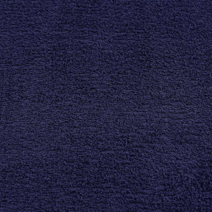 Asciugamani 2 pz Blu Marino 50x100 cm 360 g/m² 100% Cotone - homemem39