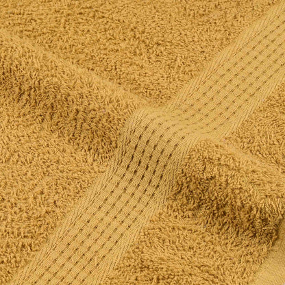 Asciugamani da bagno FROGN 10 pz Oro 100x150 cm 360 g/m²