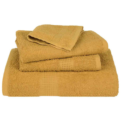 Asciugamani per Sauna 2 pz Oro 80x200 cm 360 g/m² 100% Cotone - homemem39