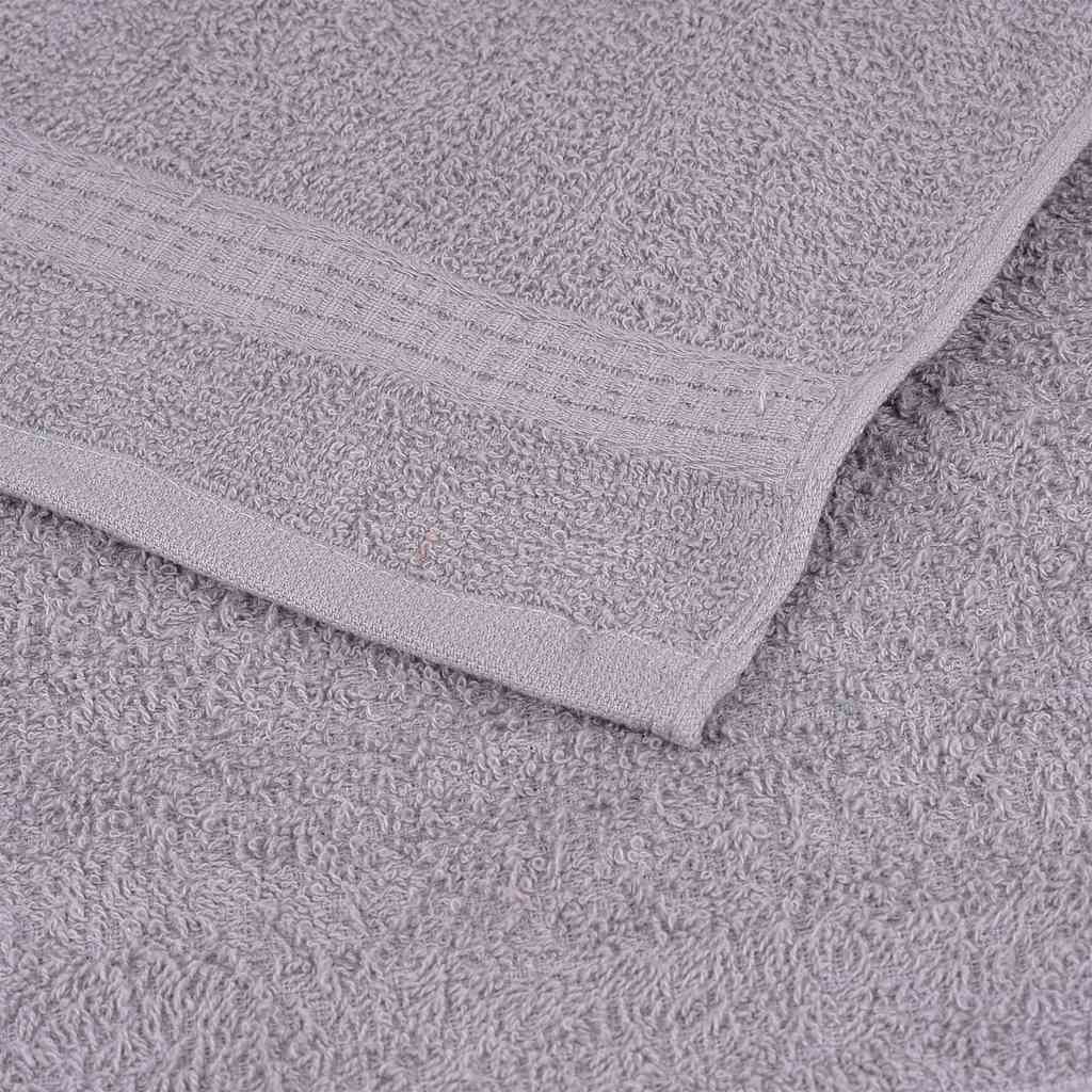 Asciugamani FROGN 2 pz Grigio 100x200 cm 360 g/m²