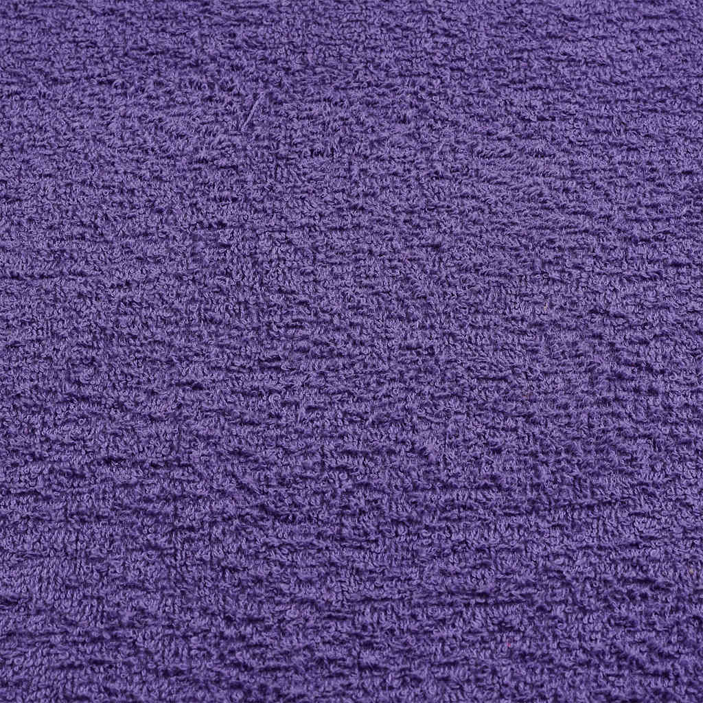 Asciugamani per Sapone 10 pz Viola 30x30cm 360g/m² 100% Cotone