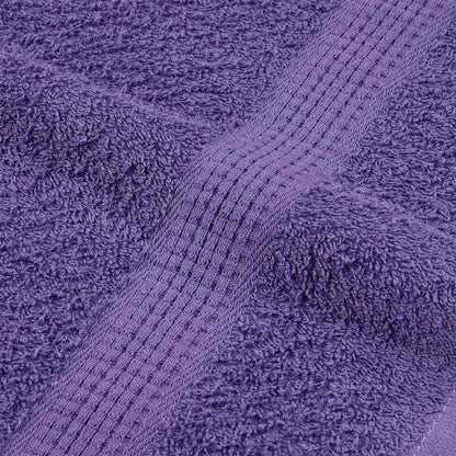 Asciugamani Doccia 2 pz Viola 70x140 cm 360 g/m² 100% Cotone
