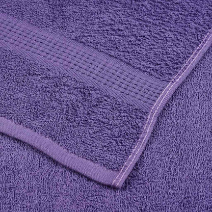 Asciugamani da Bagno 2 pz Viola 100x150cm 360g/m² 100% Cotone - homemem39