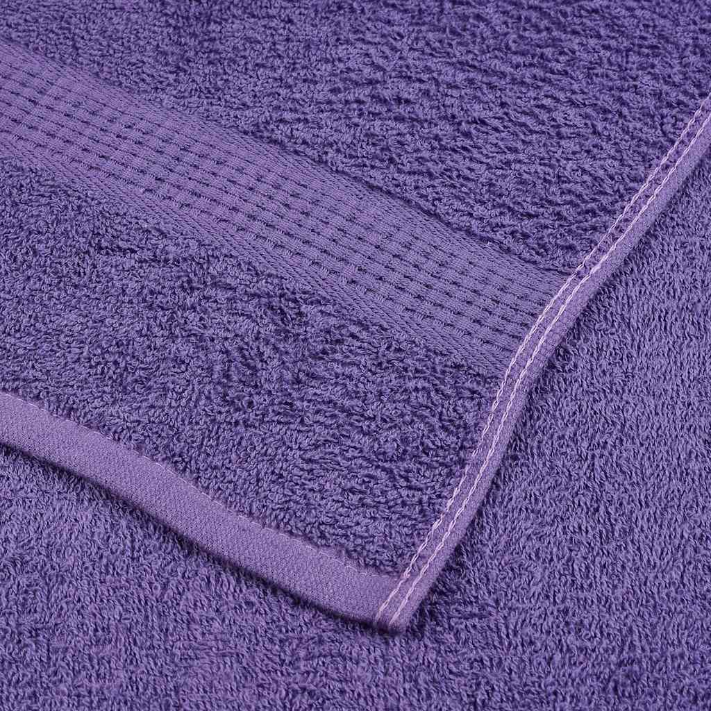 Asciugamani 2 pz Viola 100x200 cm 360 g/m² 100% Cotone - homemem39