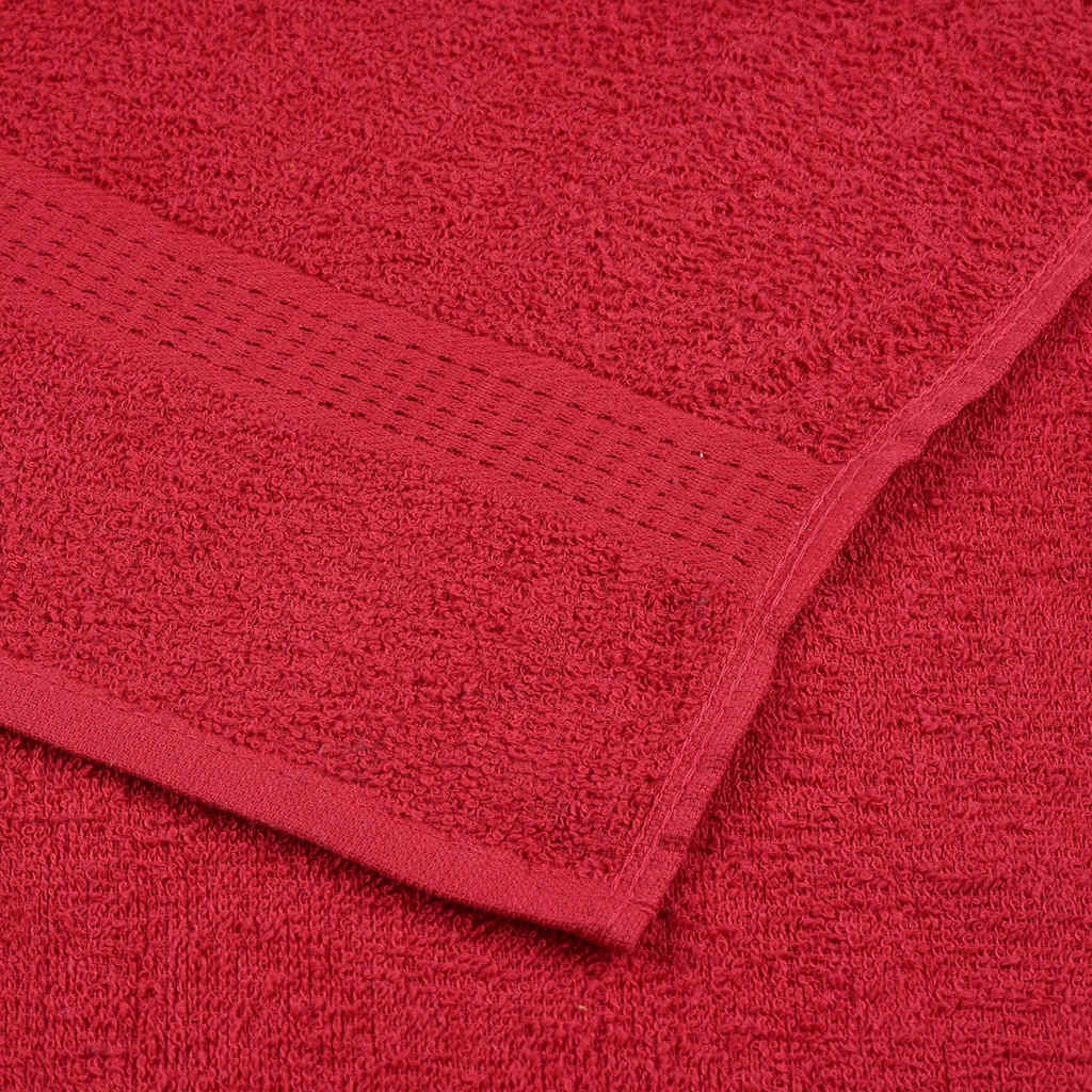 Asciugamani per ospiti FROGN 2 pz Rosso 30x50 cm 360 g/m²