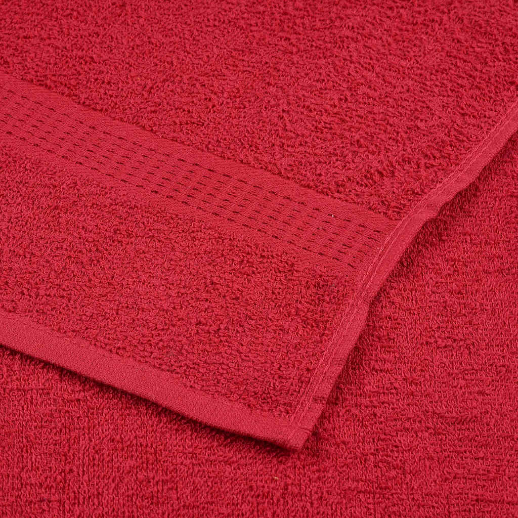 Asciugamani FROGN 2 pz Rosso 100x200 cm 360 g/m²