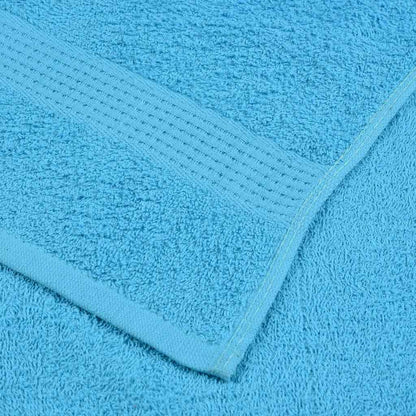 Asciugamani Sapone 10 pz Turchesi 30x30 cm 360 g/m² 100% Cotone